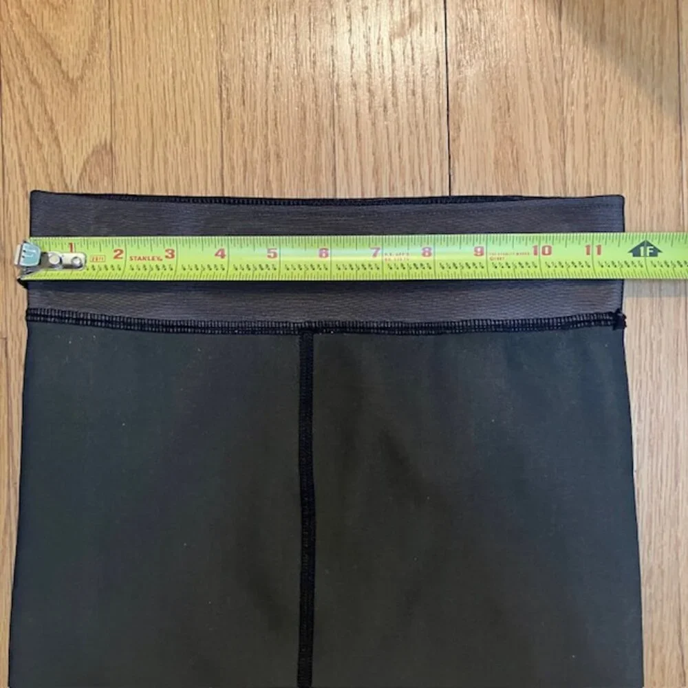 Dark Brown Thermal Fleece lined tights size S